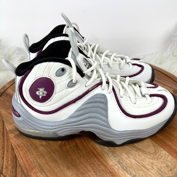 NEW Nike Air Max Penny 2 II "Rosewood" Women's SZ 5.5 Summit‎ White DV1163-100 - Picture 1 of 11